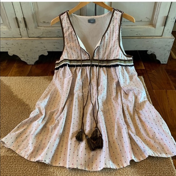 ✨Host Pick ✨ Bohemian Polka Dot Tassel Dress - Picture 2 of 12